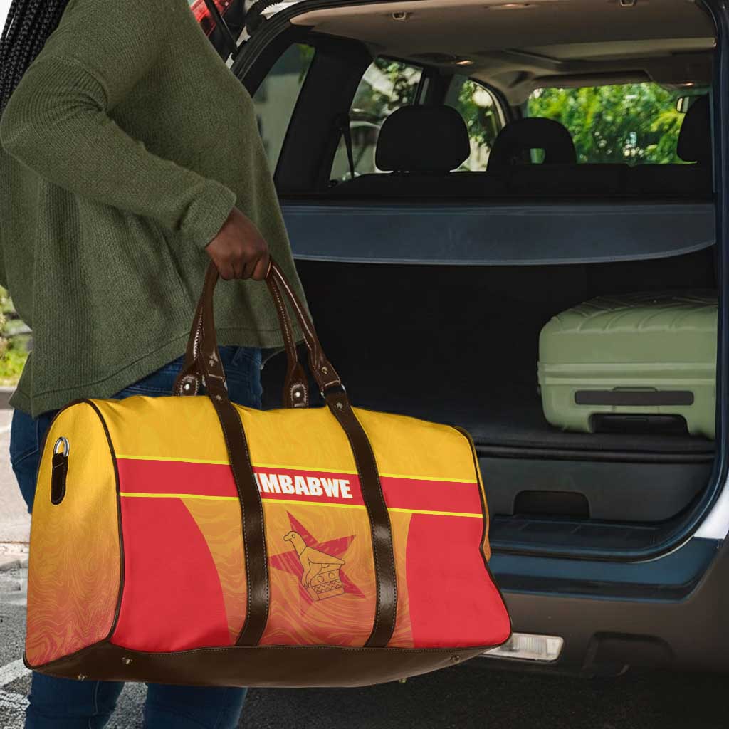 Zimbabwe Cricket Travel Bag Come On Chevrons