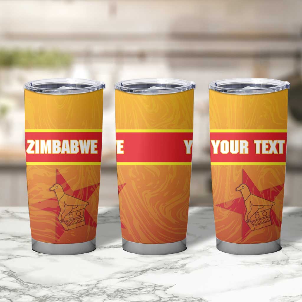 Zimbabwe Cricket Custom Tumbler Cup Come On Chevrons