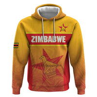 Zimbabwe Cricket Custom Zip Hoodie Come On Chevrons