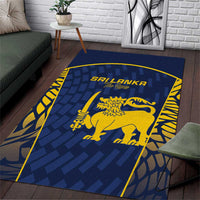 Sri Lanka Cricket Area Rug Go Champions Lions