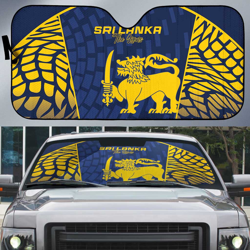 Sri Lanka Cricket Auto Sun Shade Go Champions Lions