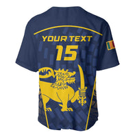 Custom Sri Lanka Cricket Baseball Jersey Go Champions Lions