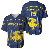 Custom Sri Lanka Cricket Baseball Jersey Go Champions Lions