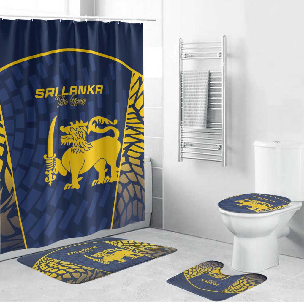 Sri Lanka Cricket Bathroom Set Go Champions Lions