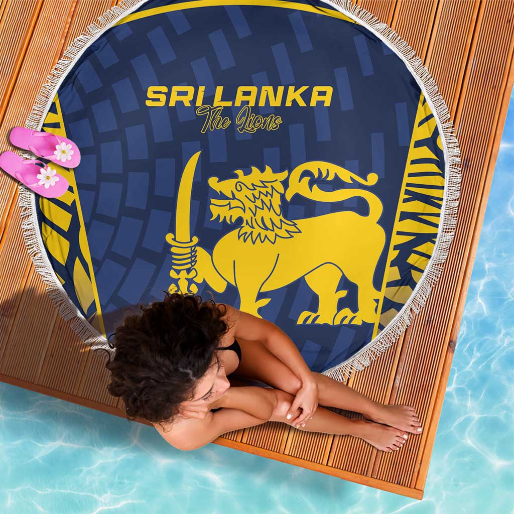 Sri Lanka Cricket Beach Blanket Go Champions Lions