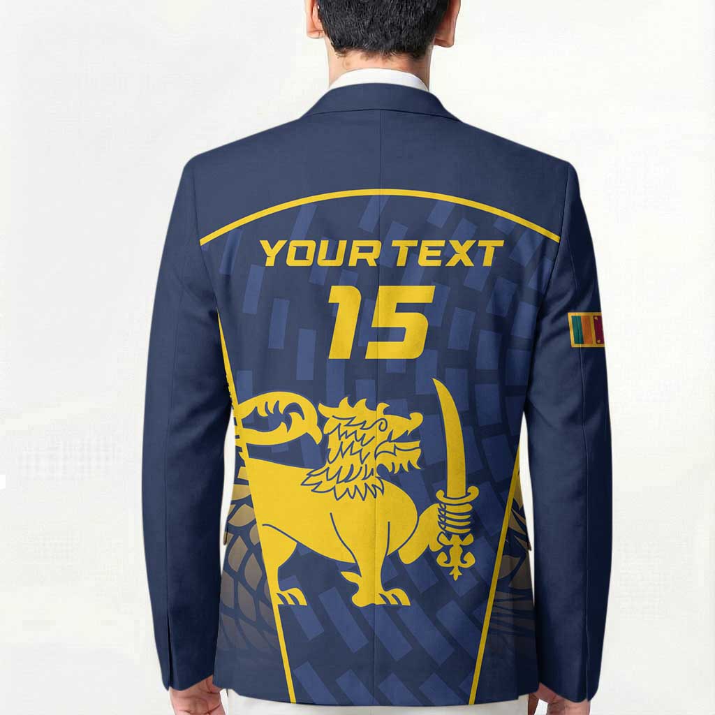 Custom Sri Lanka Cricket Blazer Go Champions Lions