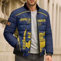 Custom Sri Lanka Cricket Bomber Puffer Jacket Go Champions Lions