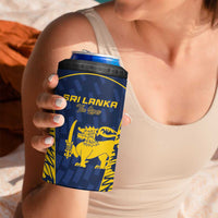 Custom Sri Lanka Cricket 4 in 1 Can Cooler Tumbler Go Champions Lions