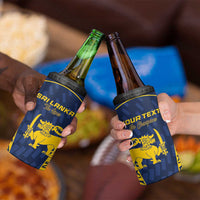 Custom Sri Lanka Cricket 4 in 1 Can Cooler Tumbler Go Champions Lions