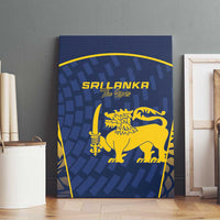 Sri Lanka Cricket Canvas Wall Art Go Champions Lions