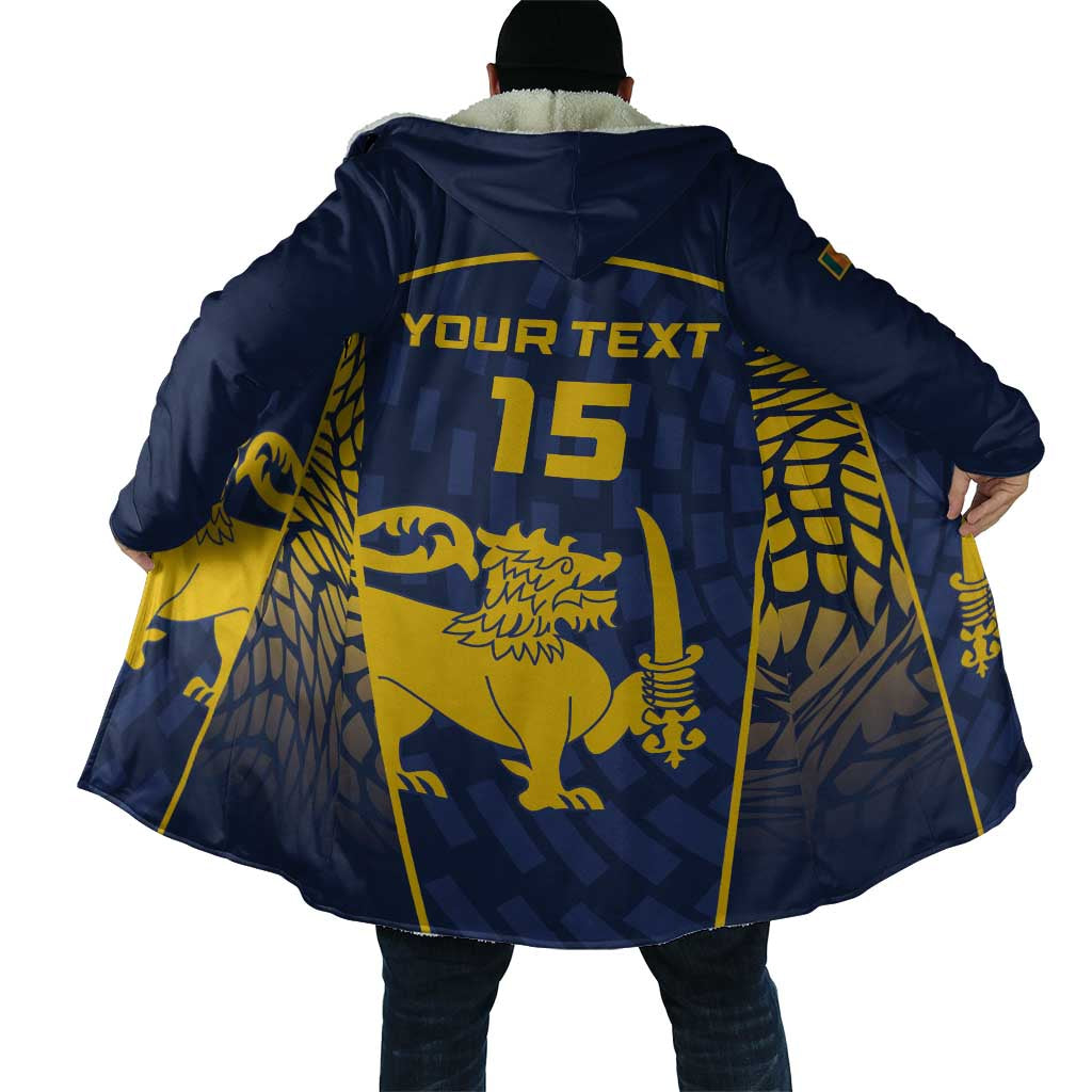Custom Sri Lanka Cricket Cloak Go Champions Lions