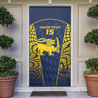 Custom Sri Lanka Cricket Door Cover Go Champions Lions