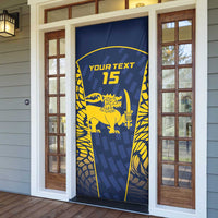 Custom Sri Lanka Cricket Door Cover Go Champions Lions