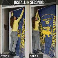 Custom Sri Lanka Cricket Door Cover Go Champions Lions