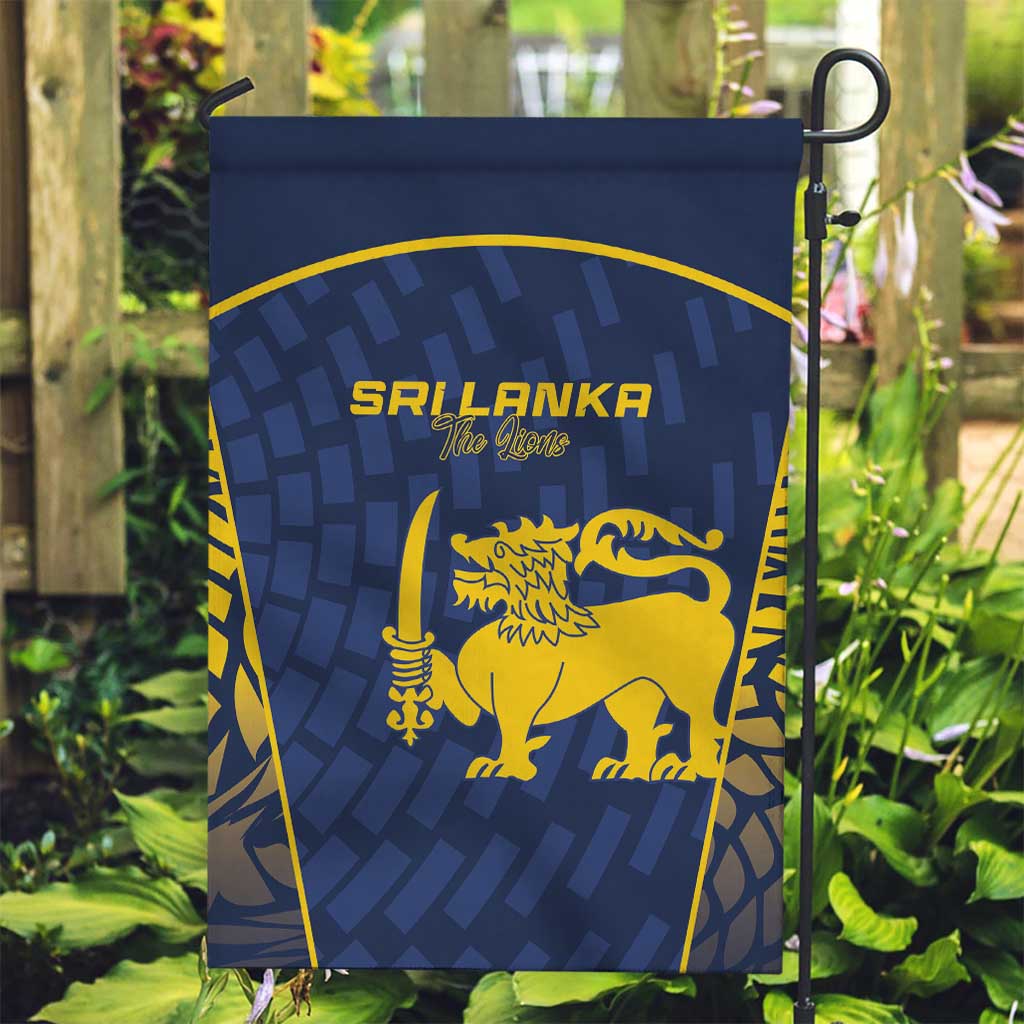 Sri Lanka Cricket Garden Flag Go Champions Lions