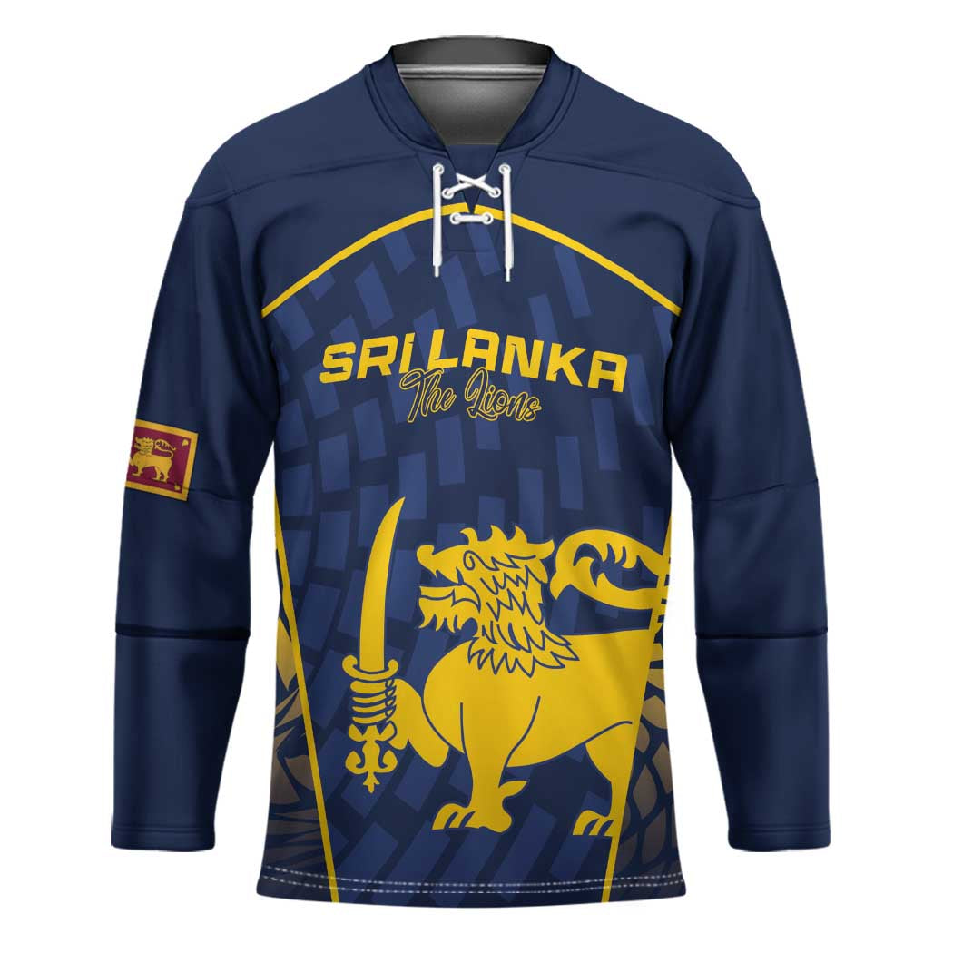 Custom Sri Lanka Cricket Hockey Jersey Go Champions Lions