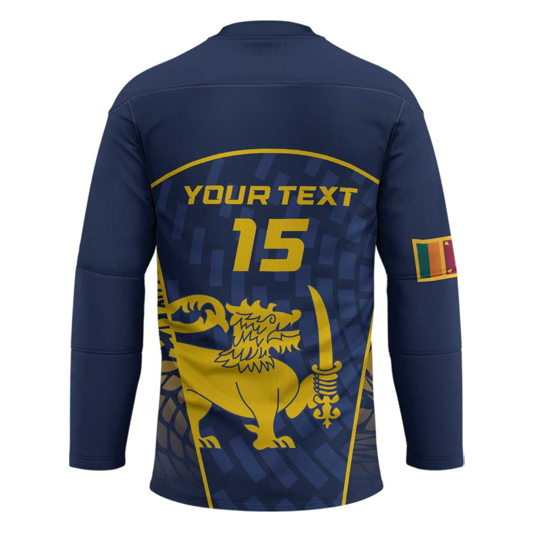 Custom Sri Lanka Cricket Hockey Jersey Go Champions Lions