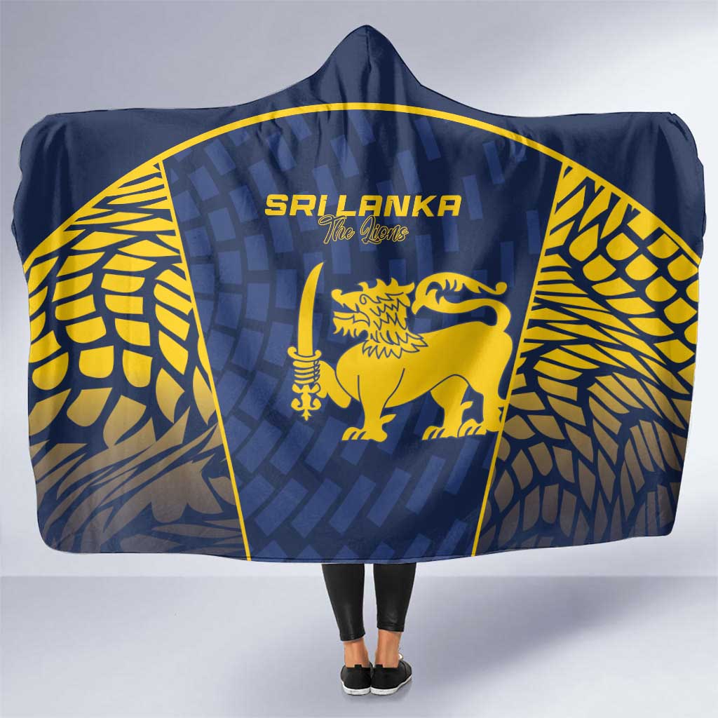Sri Lanka Cricket Hooded Blanket Go Champions Lions