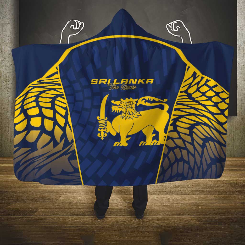 Sri Lanka Cricket Hooded Blanket Go Champions Lions