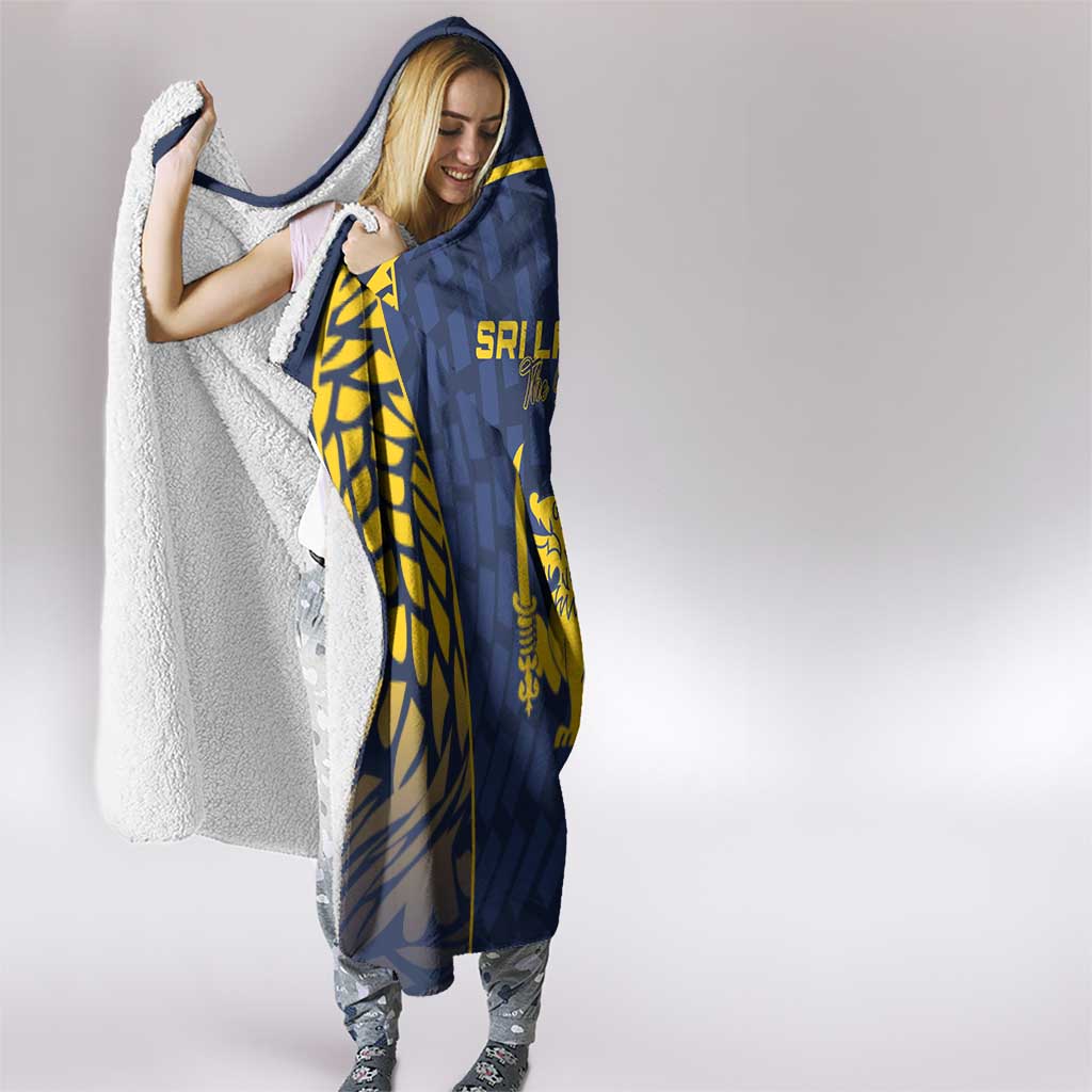 Sri Lanka Cricket Hooded Blanket Go Champions Lions