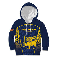 Custom Sri Lanka Cricket Kid Hoodie Go Champions Lions