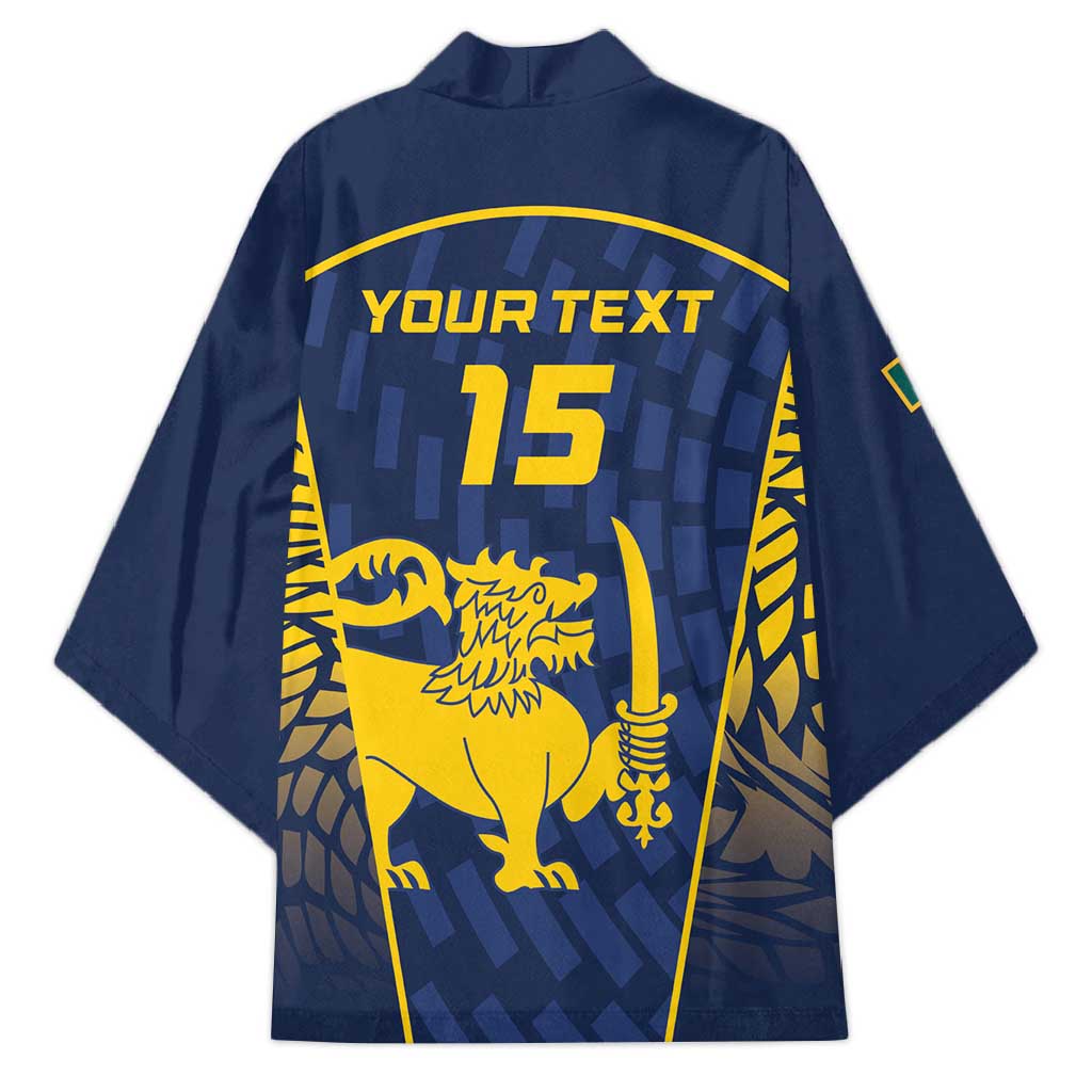 Custom Sri Lanka Cricket Kimono Go Champions Lions