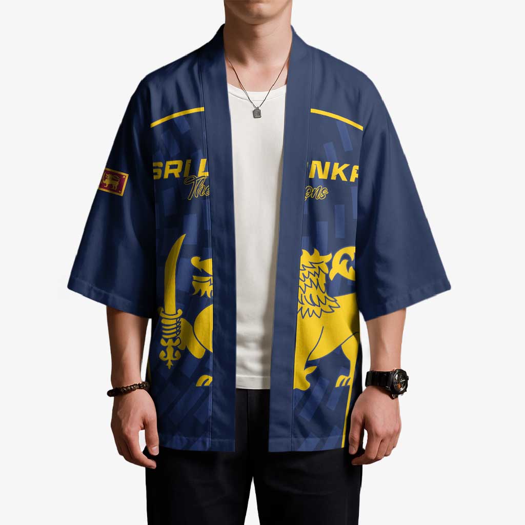 Custom Sri Lanka Cricket Kimono Go Champions Lions