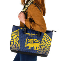 Sri Lanka Cricket Leather Tote Bag Go Champions Lions