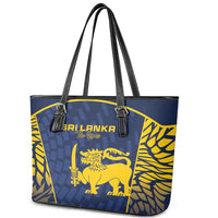 Sri Lanka Cricket Leather Tote Bag Go Champions Lions