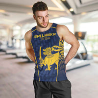 Custom Sri Lanka Cricket Men Tank Top Go Champions Lions