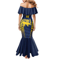 Custom Sri Lanka Cricket Mermaid Dress Go Champions Lions