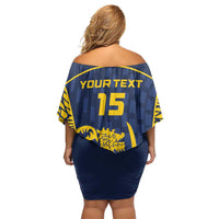 Custom Sri Lanka Cricket Off Shoulder Short Dress Go Champions Lions