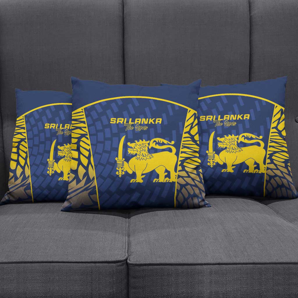 Sri Lanka Cricket Pillow Cover Go Champions Lions