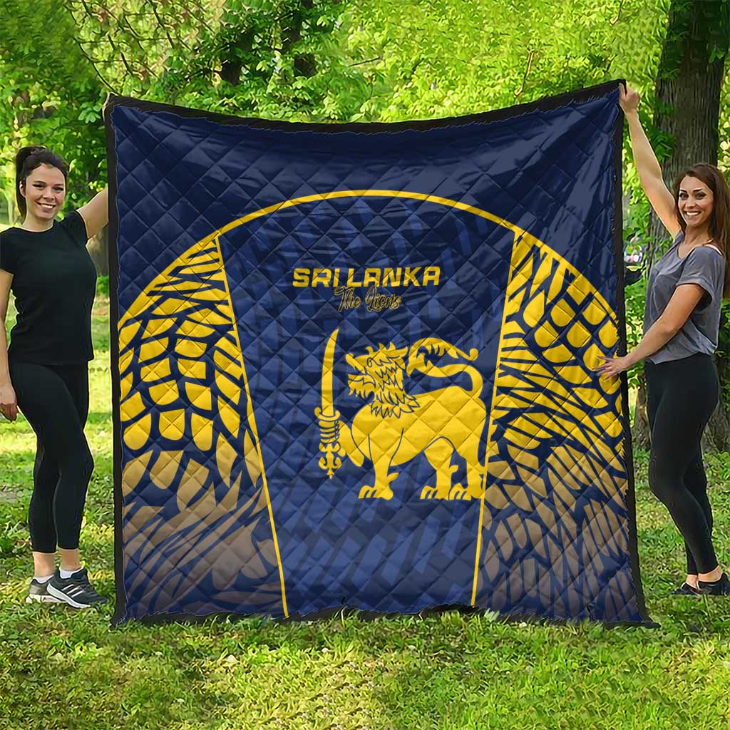 Sri Lanka Cricket Quilt Go Champions Lions