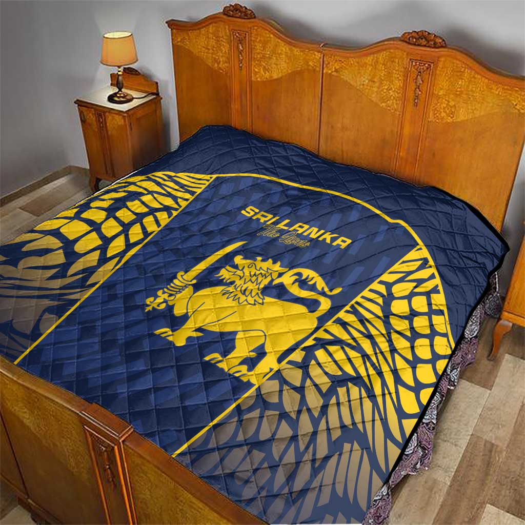 Sri Lanka Cricket Quilt Go Champions Lions