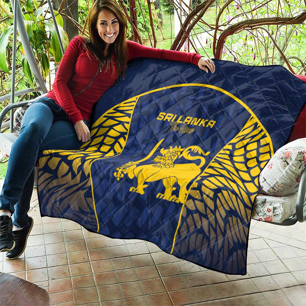 Sri Lanka Cricket Quilt Go Champions Lions