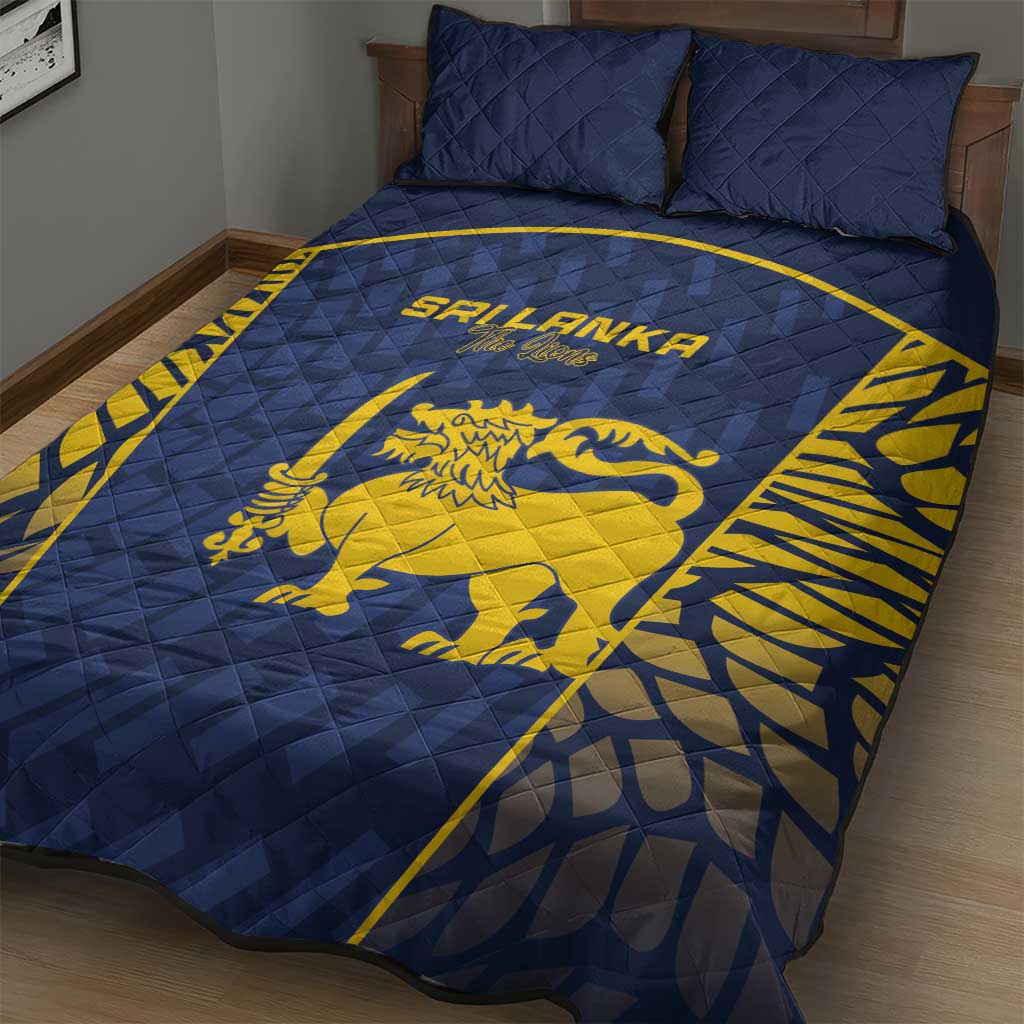 Sri Lanka Cricket Quilt Bed Set Go Champions Lions