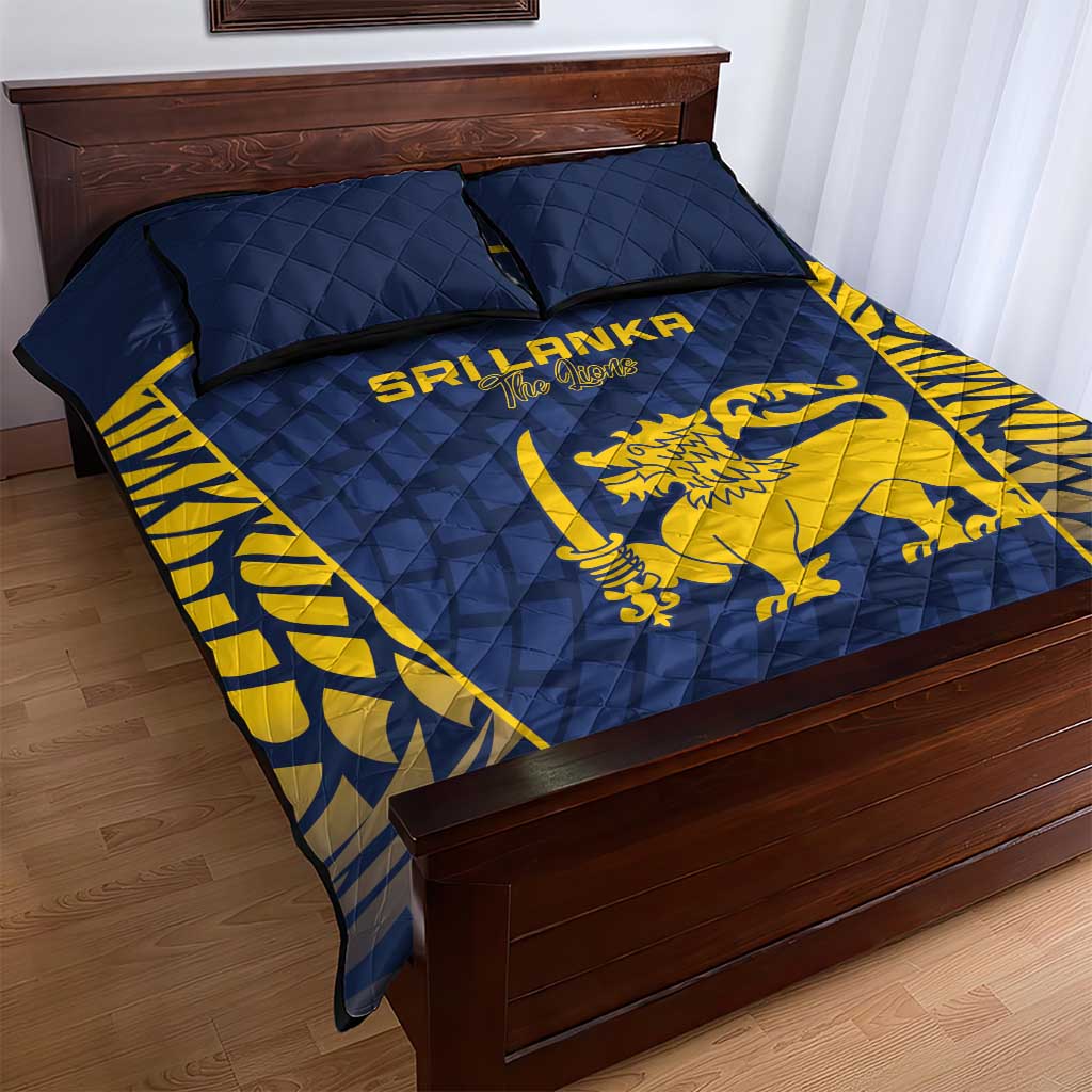 Sri Lanka Cricket Quilt Bed Set Go Champions Lions