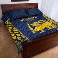 Sri Lanka Cricket Quilt Bed Set Go Champions Lions