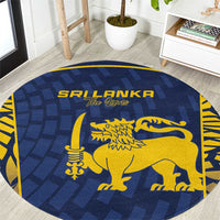Sri Lanka Cricket Round Carpet Go Champions Lions