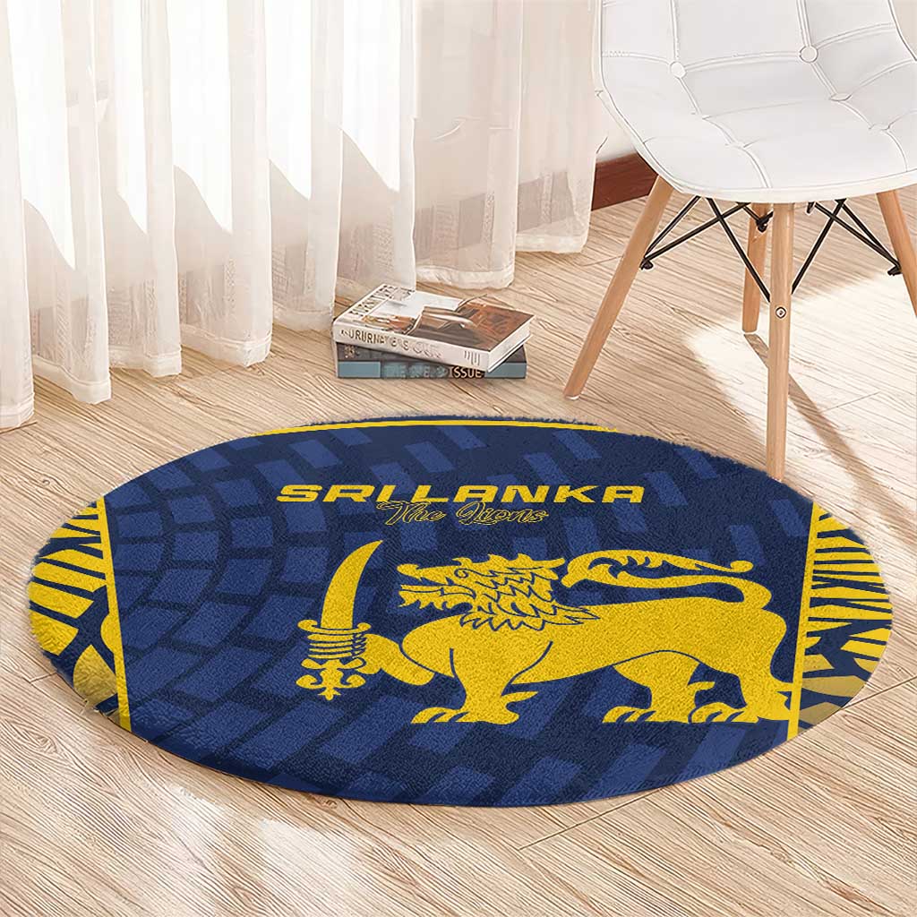 Sri Lanka Cricket Round Carpet Go Champions Lions