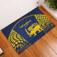 Sri Lanka Cricket Rubber Doormat Go Champions Lions