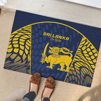Sri Lanka Cricket Rubber Doormat Go Champions Lions