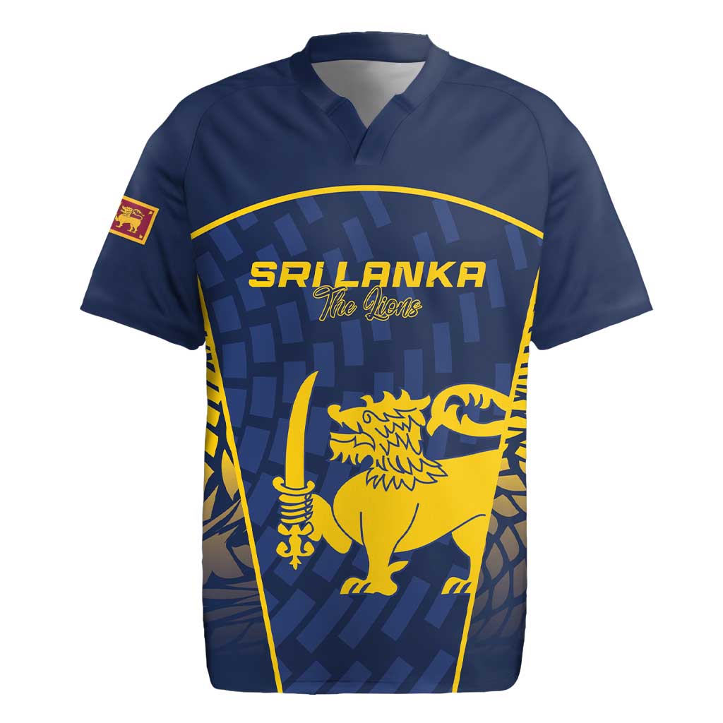 Custom Sri Lanka Cricket Rugby Jersey Go Champions Lions