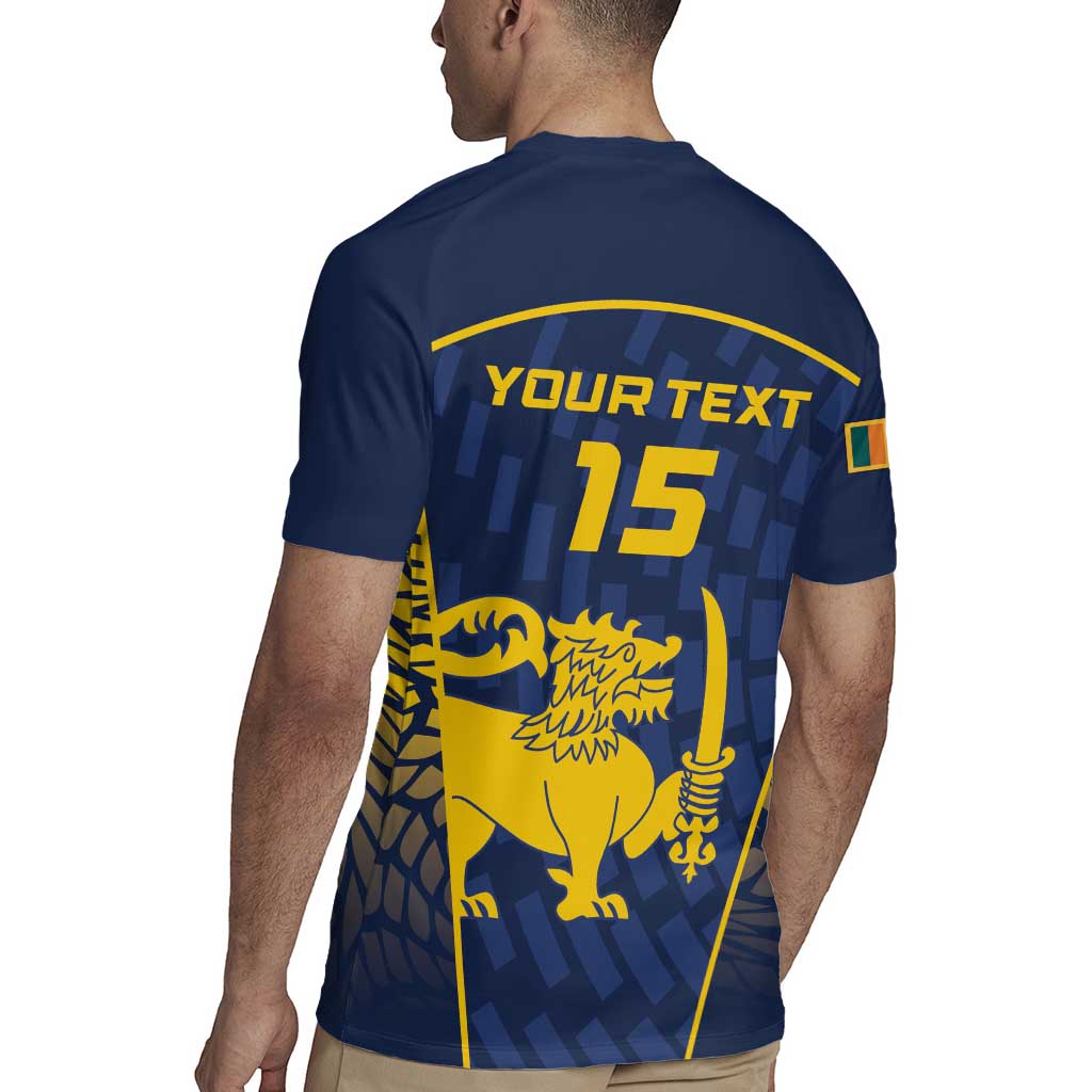 Custom Sri Lanka Cricket Rugby Jersey Go Champions Lions