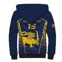 Custom Sri Lanka Cricket Sherpa Hoodie Go Champions Lions