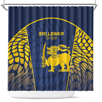 Sri Lanka Cricket Shower Curtain Go Champions Lions