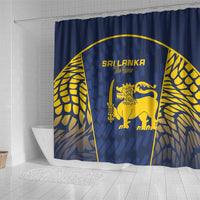 Sri Lanka Cricket Shower Curtain Go Champions Lions