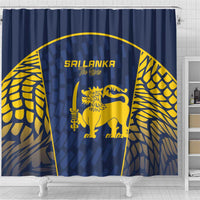 Sri Lanka Cricket Shower Curtain Go Champions Lions