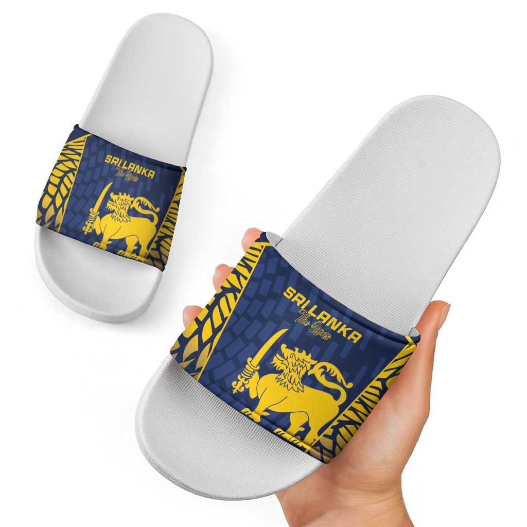 Sri Lanka Cricket Slide Sandals Go Champions Lions